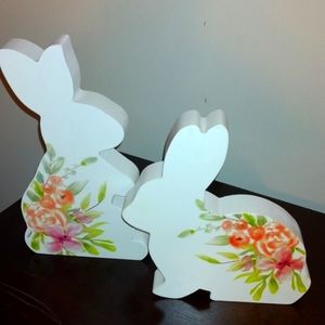 Wooden Bunnies.